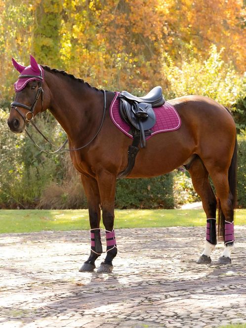 Hovedbilde LeMieux Suede Close Contact Sprangschabrak - ...