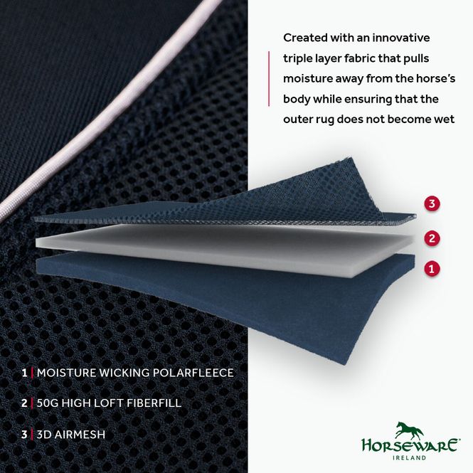 Hovedbilde Horseware Dry Liner  - Navy/Silver