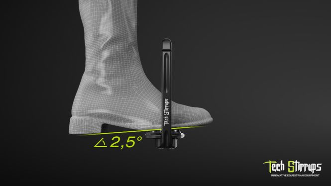 Hovedbilde Tech Stirrup Venice Sloped Evo Tech Stigbøyle