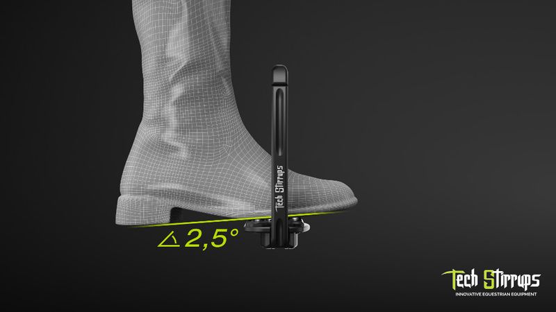 Tech Stirrup Venice Sloped Evo Tech Stigbøyle
