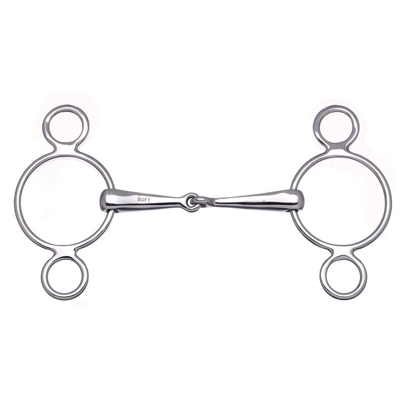Stubben 2IN1 3 ring Gag todelt