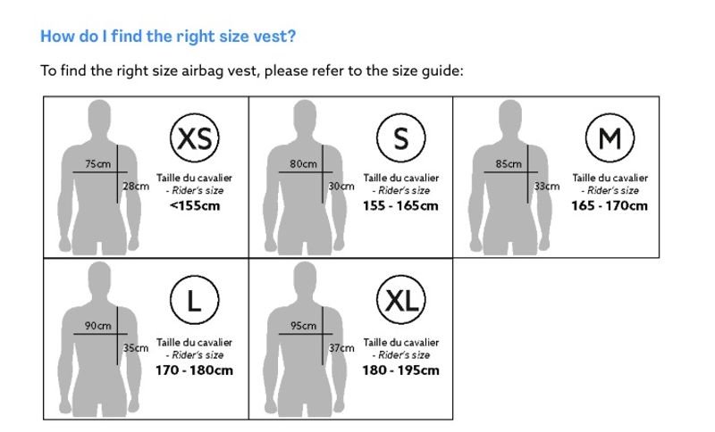 Seaver Safe Fit Airbag vest