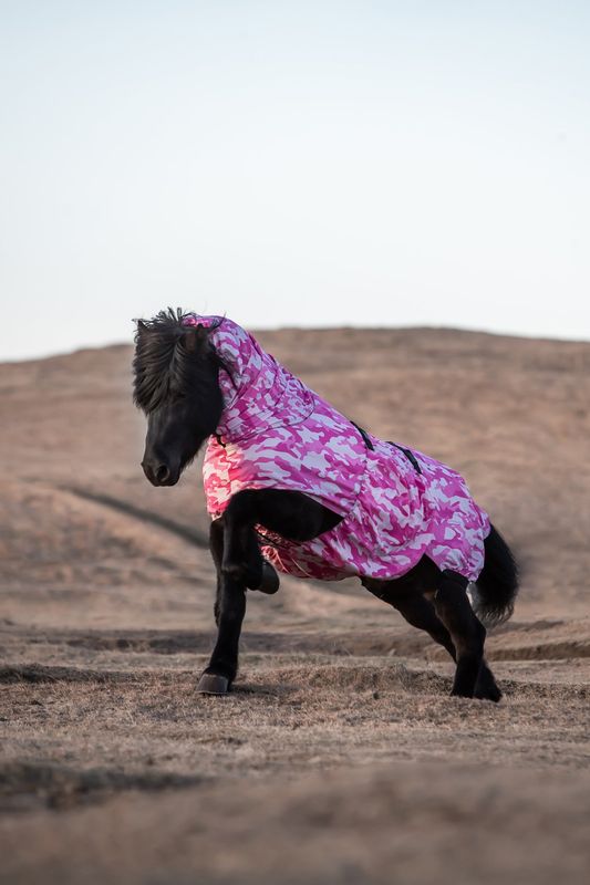 Top Reiter Eksemdekken - Pink Camouflage