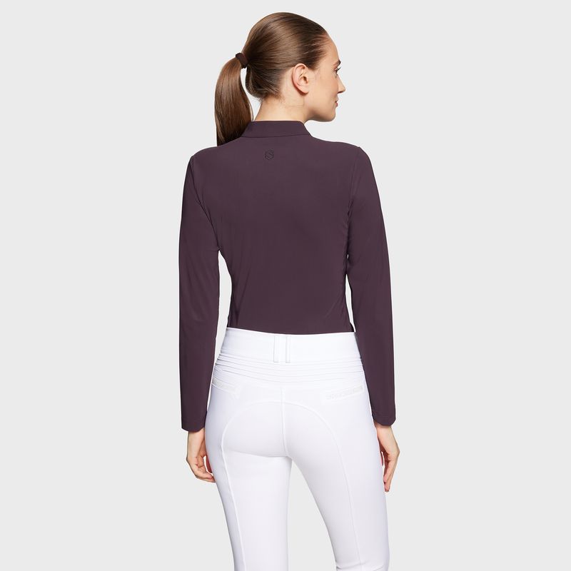 Samshield Brunella Trenings skjorte - Aubergine
