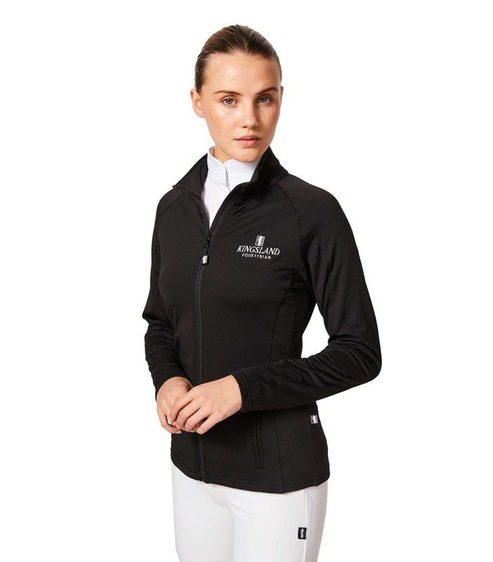 Kingsland Classic Fleecejakke Dame - Sort