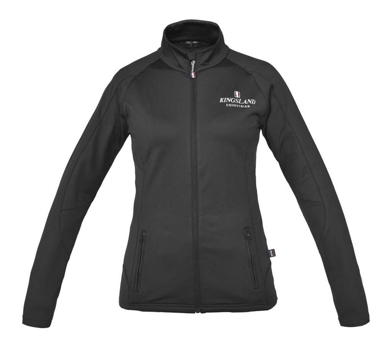Kingsland Classic Fleecejakke Dame - Sort
