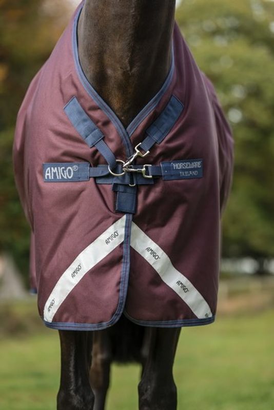 Amigo 1200D 50g - Burgundy/Navy & Titanium Grey