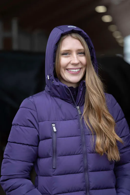 Equipage Candice 2.0 Parka-  Purple Pennant
