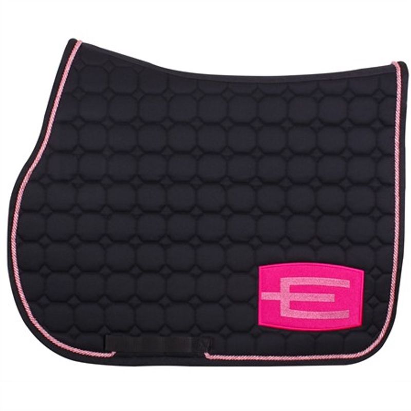  E- Logo Schabrack Rosa/Sort/Lyserosa