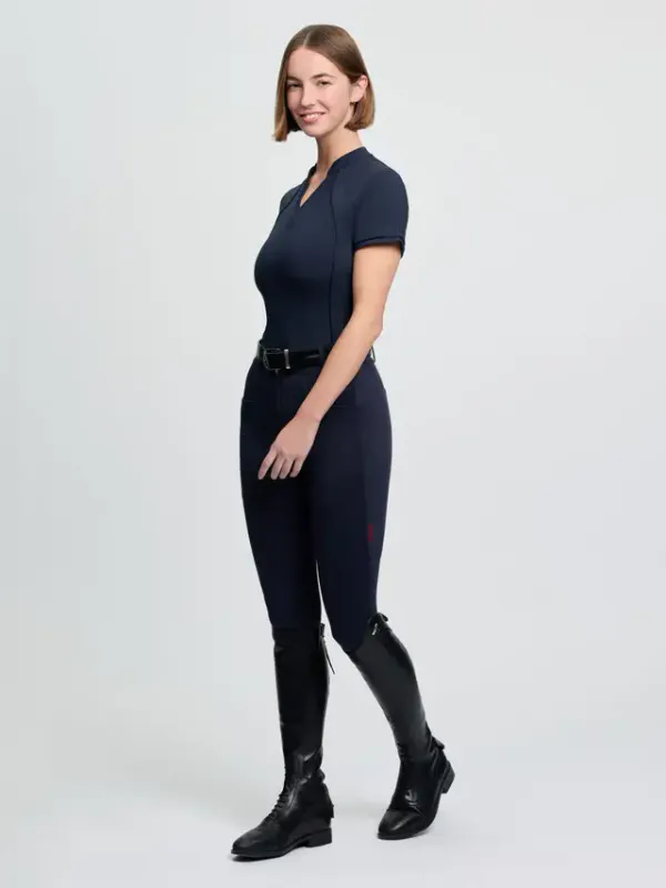 LeMieux Lisa Mesh Treningsskjorte - Navy