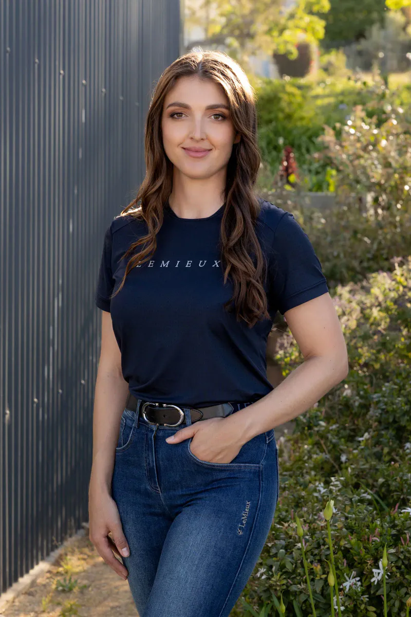 LeMieux Sport T-Skjorte - Navy 