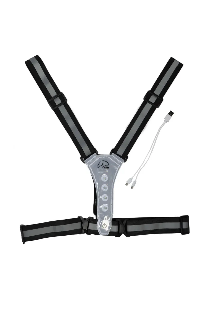 Refleksvest m/LED-Lys - Barn