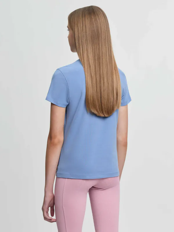 LeMieux Arianna T-skjorte til Junior - Powder Blue